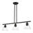 Deshaud 3 - Light Steel Dimmable Kitchen Island Square / Rectangle Chandelier-1306998320
