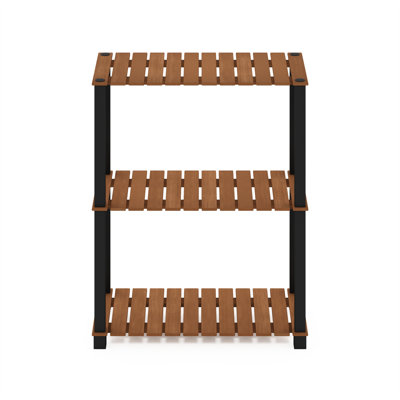 Support à plante à 3 niveaux avec poteaux carrés Pangkor