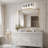 4-light Black Bathroom Vanity Light with Crystal Glass Shade-681962206-681862930