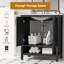 Meuble-lavabo simple 30 po avec comptoir en céramique-1365341015