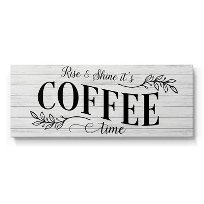 Coffee Time- Gallery Wrapped Canvas -Ready to Hang