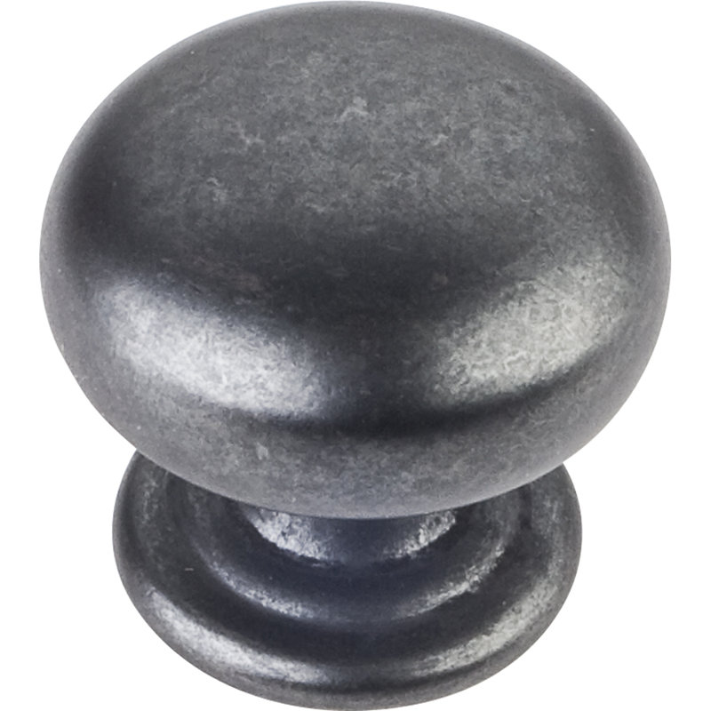 Florence 1 1/4" Diameter Mushroom Knob, Gun Metal
