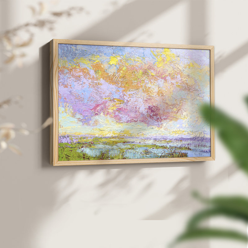 Le jour de l'été - Reproduction encadrée - Restickable, Naturel, H 11 po x l 14 po
