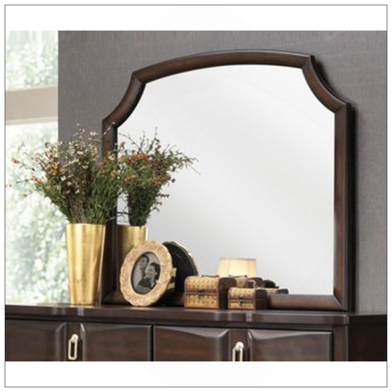 Lancaster Espresso Finish Mirror