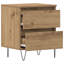 40cm W Solid Wood Bedside Table-1387457313
