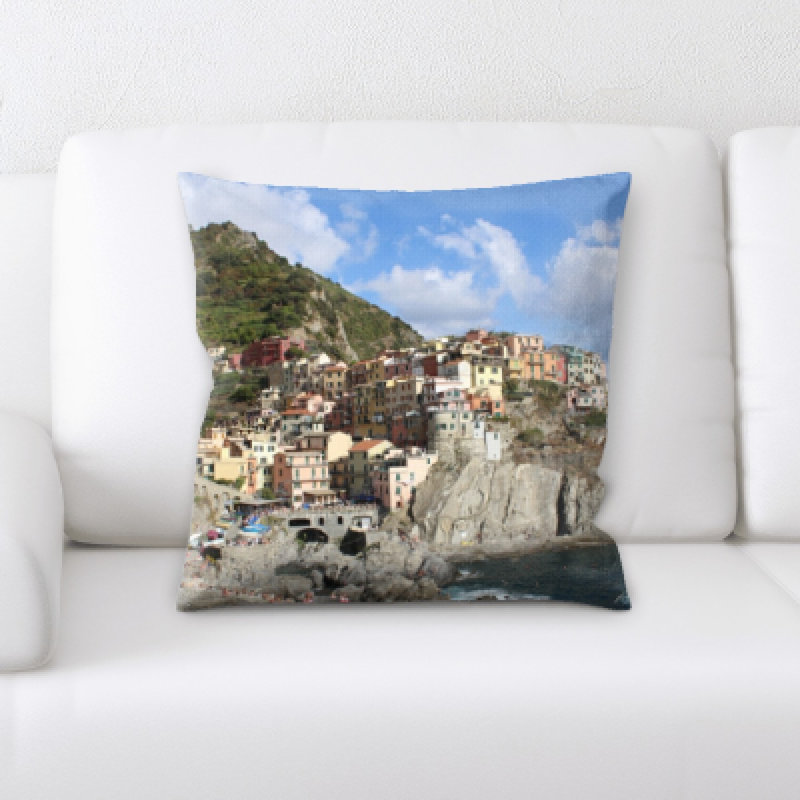 Microsuede Throw Pillow