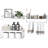 Floating Shelves Bathroom Cabinet-100507851