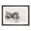 Durdle Door Cliffs at Sunset - Picture Frame Painting Print-56842792-56842790