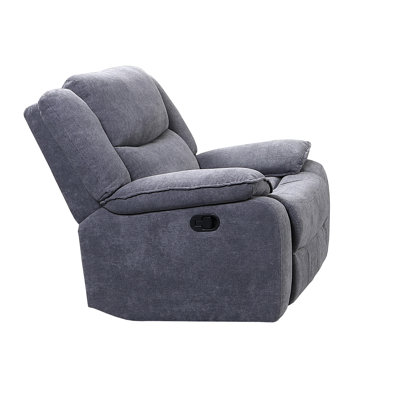 Fauteuil inclinable standard berçant standard en chenille de 39,5 po Dalhia