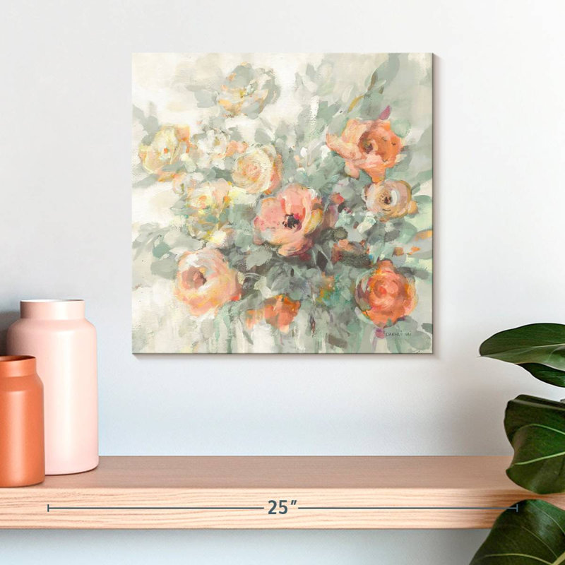 Ode To Spring Sage, 16" H x 16" W