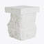 Table d'appoint d'extérieur Modern Artistry MGO, blanc