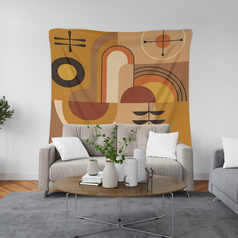 Tapisserie murale, H 80 po x l 68 po x P 0,8 po