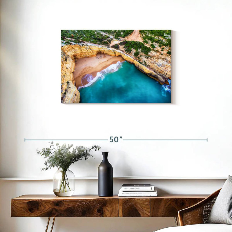 Gillard, Algarve, côte du Portugal, H 20 po x l 30 po