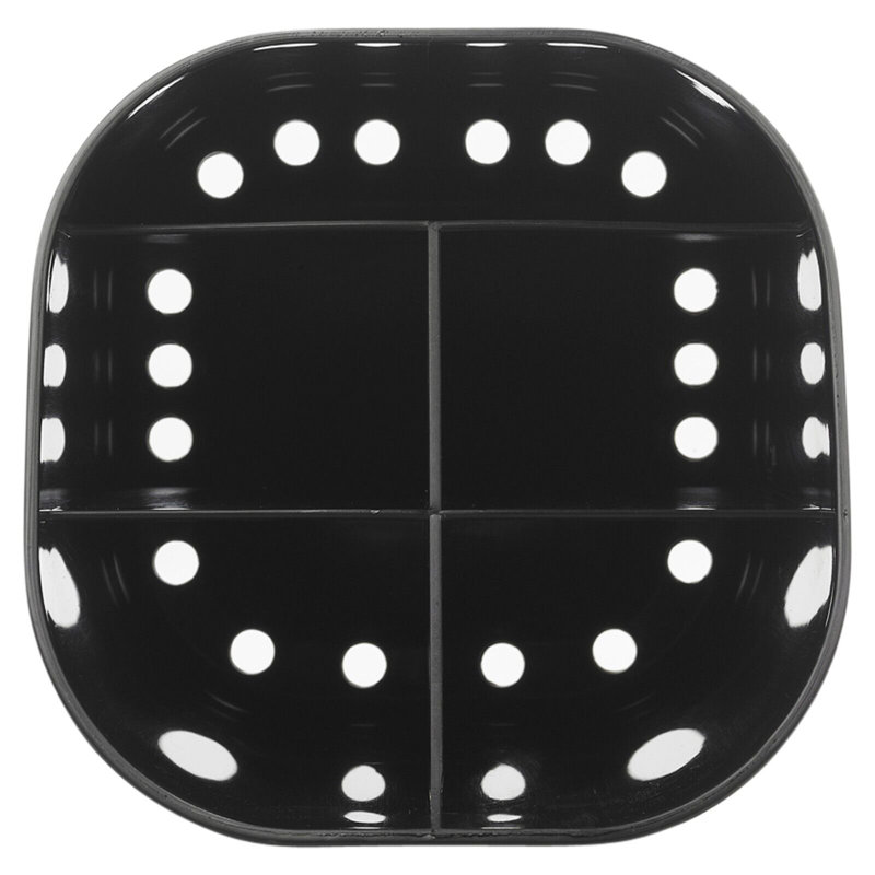 Lianys Plastic Utensil Crock, Black