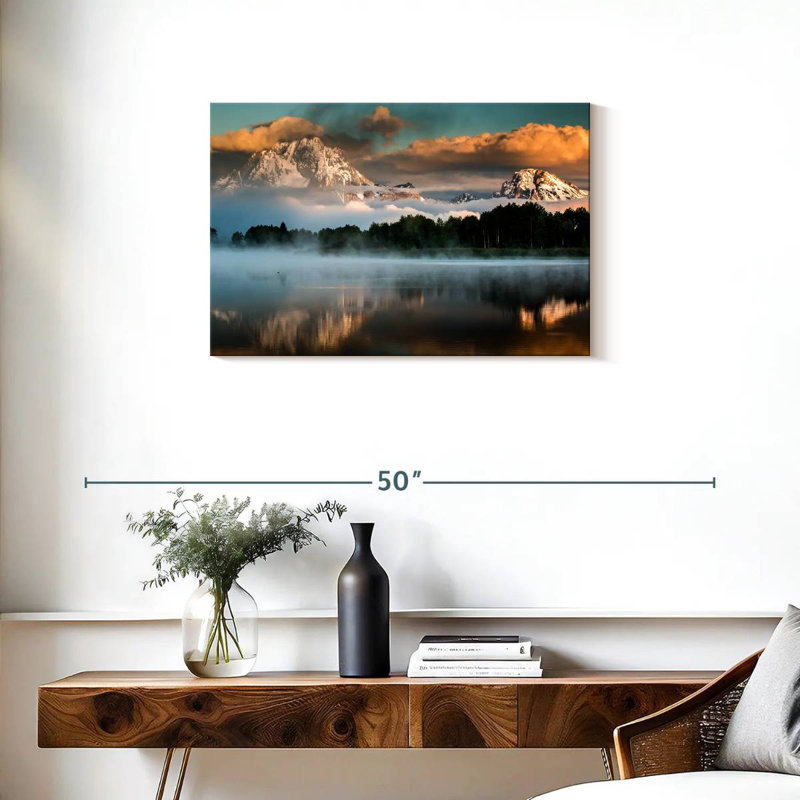 Alvord Misty Grand Teton, 20" H x 30" W
