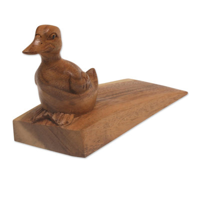 Butée de plancher de coin en bois de canard utile Lapham