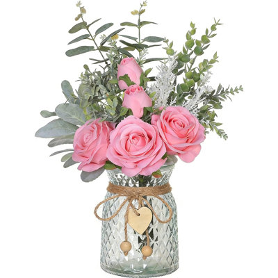 Rose Arrangement in Vase