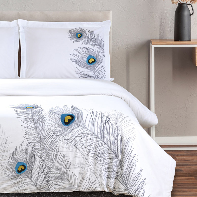 Cotton Abstract Duvet Cover