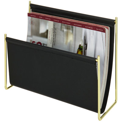 Modern Free Standing Magazine Rack