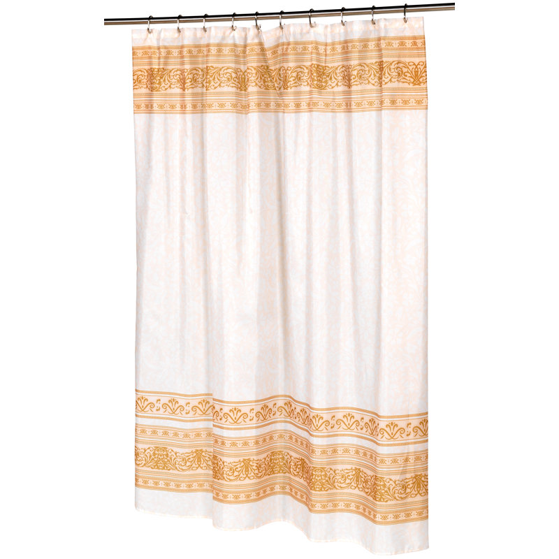 Fleur Shower Curtain, Gold