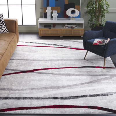 Tapis abstrait Skyler Performance