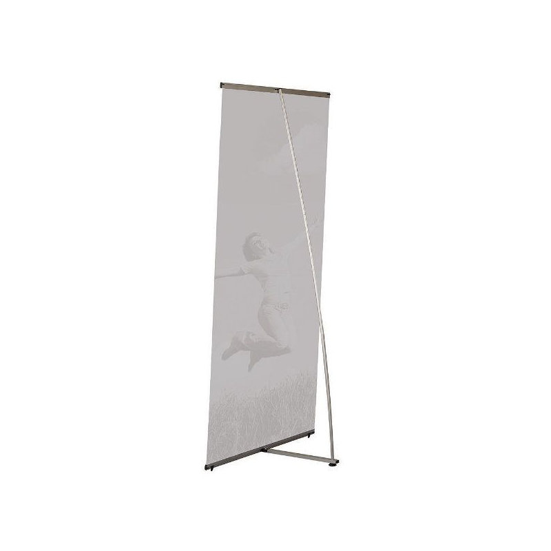 Porte-bannières rapide sur pied, H 79,92 po x l 31,73 po x P 20,08 po