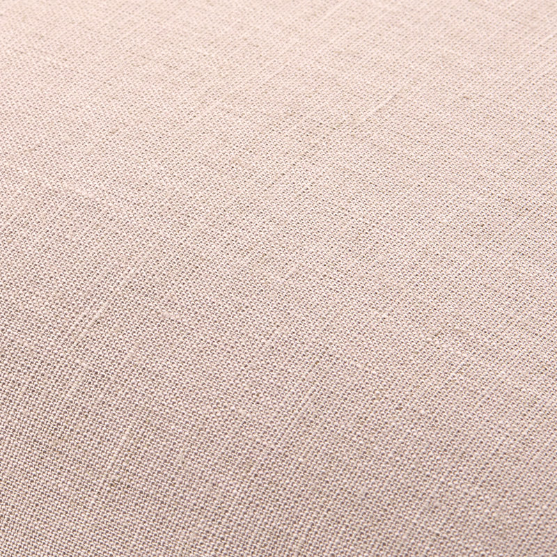 Coussin décoratif Dilip, Carré 18 po, Beige foncé