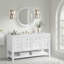 Terra Round Gesso Mirror
