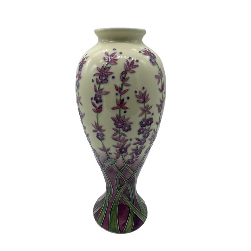 Old Tupton Ware Lavender Design Raffles Ceramic Table Vase