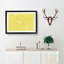 Yellow Floral Design by Taguchi Tomoki - Picture Frame Painting Print-55759013-55759012