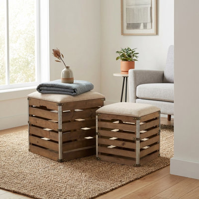 Prochaska Upholstered Ottoman