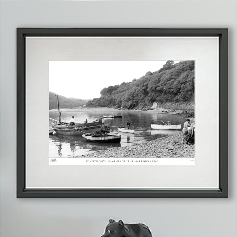 St Anthony-in-Meneage, The Harbour C1960 by Francis Frith - Single Picture Frame Print, 45cm H x 60cm W x 2.3cm D