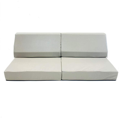 Gull Gray Foamnasium Blocksy Mini Play Couch for Active and Imaginative Play
