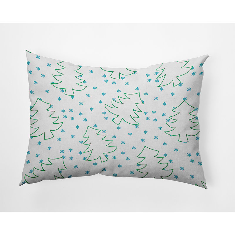 Coussin décoratif en polyester, 14 po x 20 po, Rectangulaire
