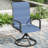 63" Round Patio Dining Set For 8 With Swivel Chairs-415204318