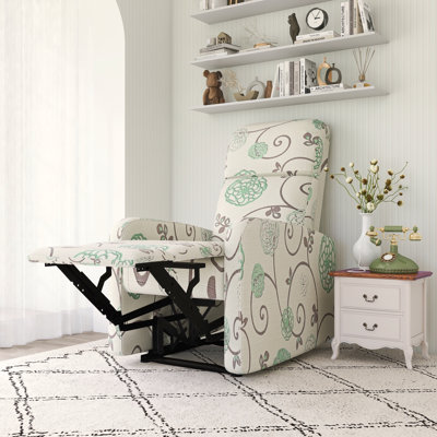 Fauteuil inclinable moderne avec dossier réglable pour le salon