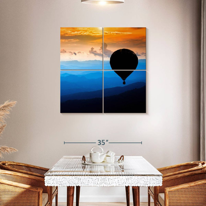 Silhouette de montgolfière Mehar