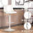 Set of 4 Adjustable Bar Stools-120554036