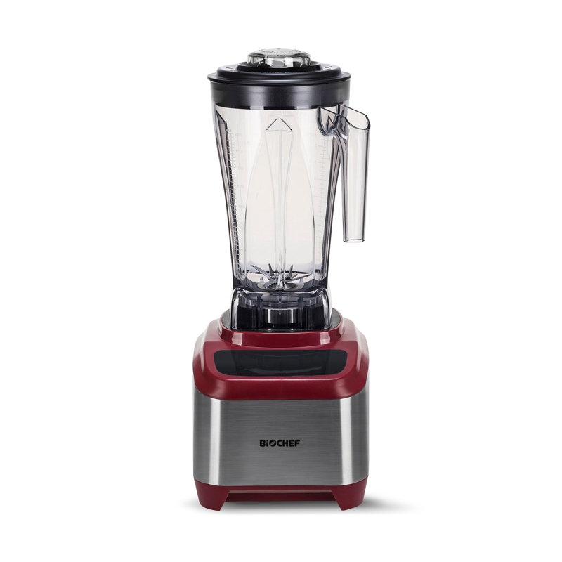 BioChef Atlas Power Blender Speed 59 mL Countertop Blender with Travel Cup, Black