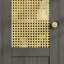 Portes pliantes pliantes en bois manufacturé 30 po x 80 po tissées à la main et imitation rotin avec trousse de quincaillerie-114769558