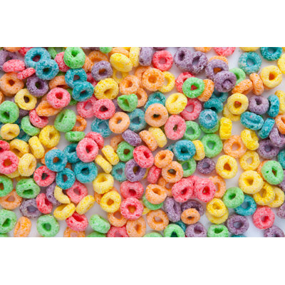 Multicolor Cereals - Wrapped Canvas Print