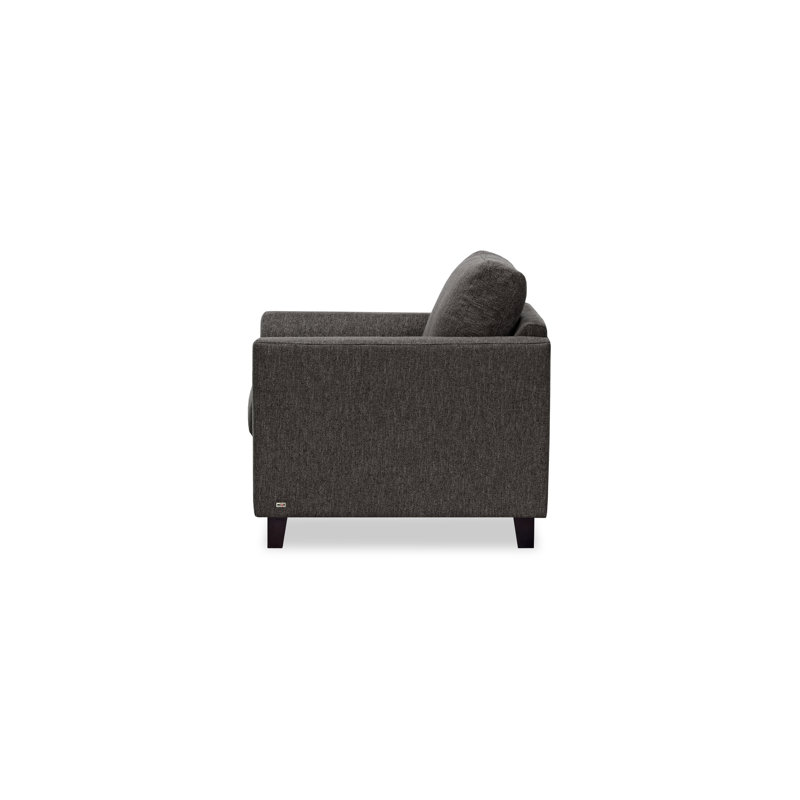 Muddathir Upholstered Armchair, Degas Dark Grey