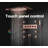 Rose Gold Bluetooh Led Spa 5 Way Function Hand Held Spray With 6 Jets Shower Kit 23"x15"