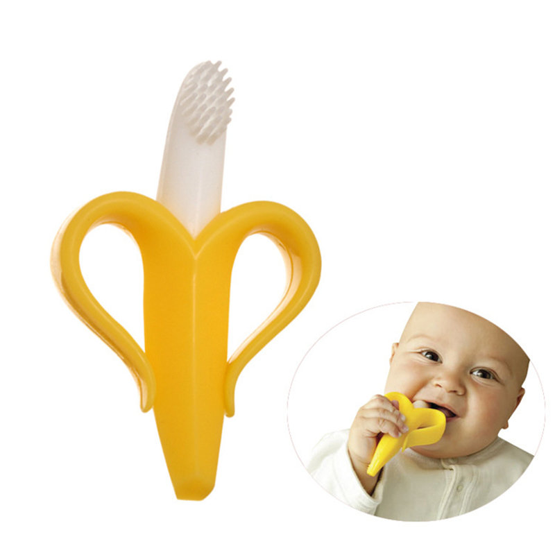 Brosse à dents et anneau de dentition