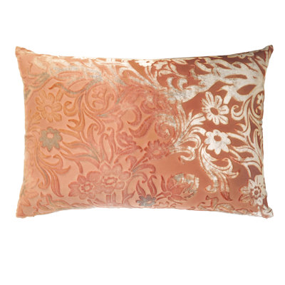 Lumbar Velvet Pillow Cover & Insert