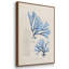Blue Marine Algae IV - Ensemble de 3 reproductions encadrées sur toile-91886847-91886848
