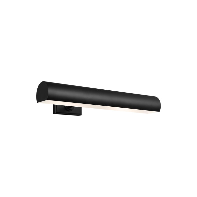 Mendee Dimmable Wall Mounted Picture Light, Aged Iron, 2.5" H x 18" W x 10.3" D