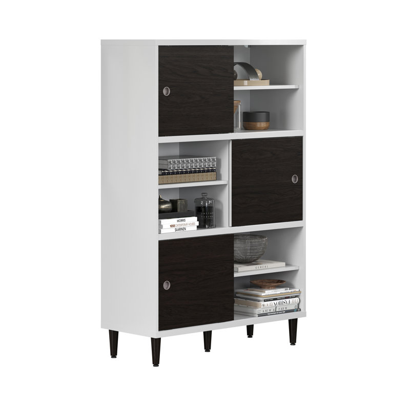 Keriana Tall Bookcase Tool-Free Assembly