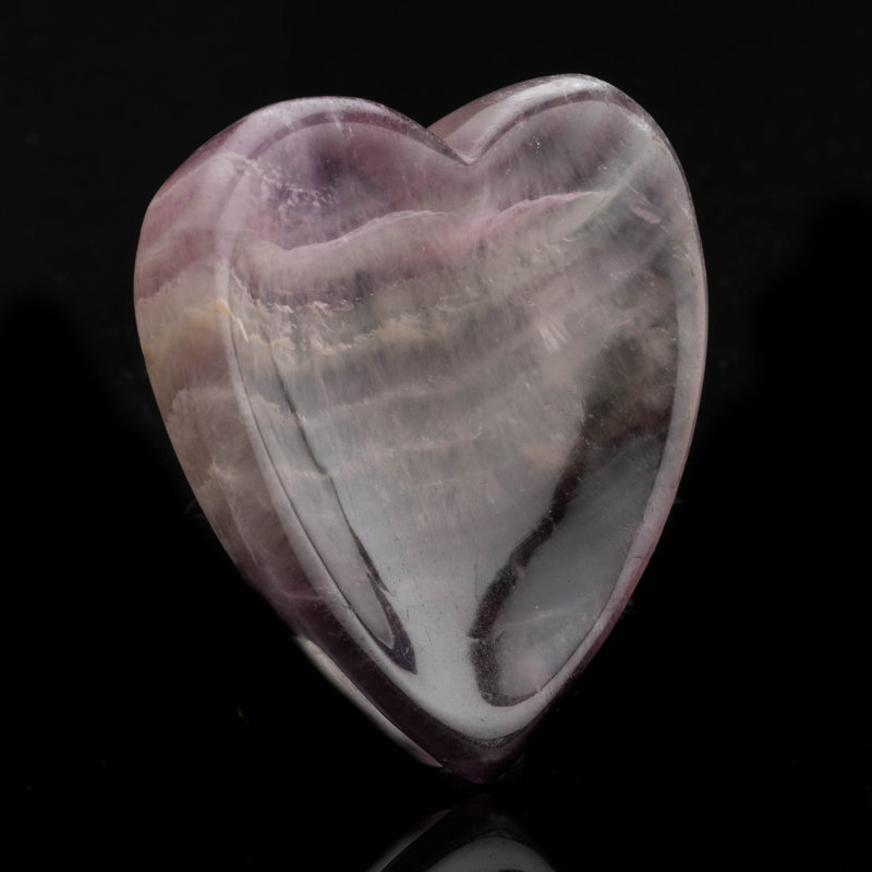 Fredenburg Decorative Object, 3" H x 2.75" W x 0.56" D, Purple