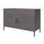 2-door metal locker accent cabinet-239347309